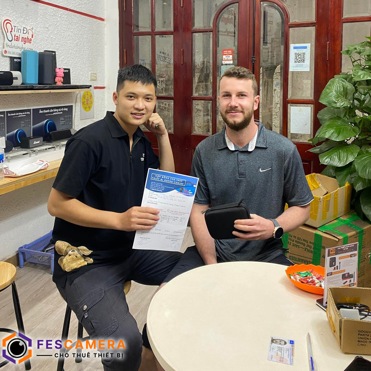 Renting a GoPro or Insta360 in Hanoi