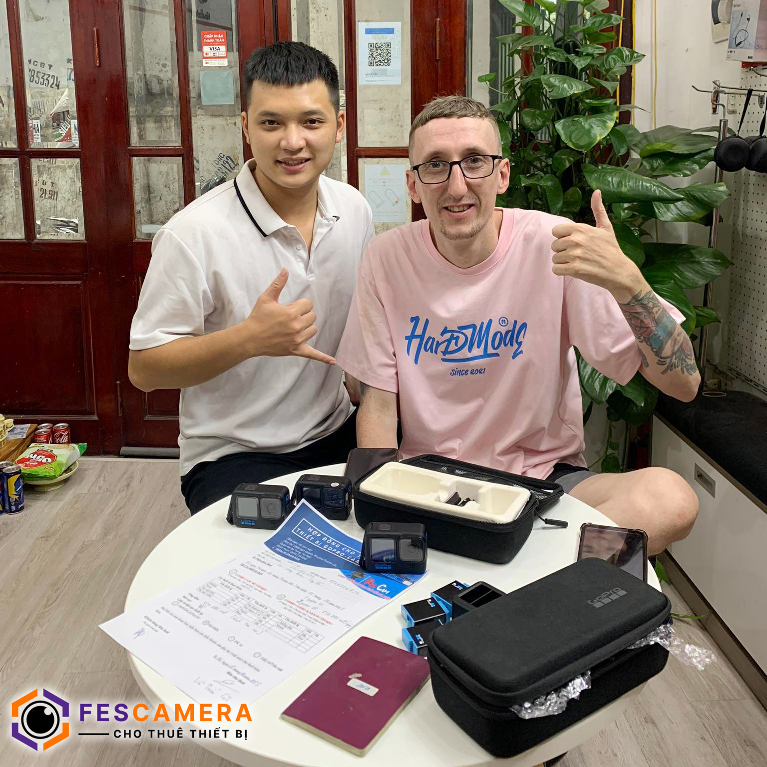 Renting a GoPro or Insta360 in Hanoi