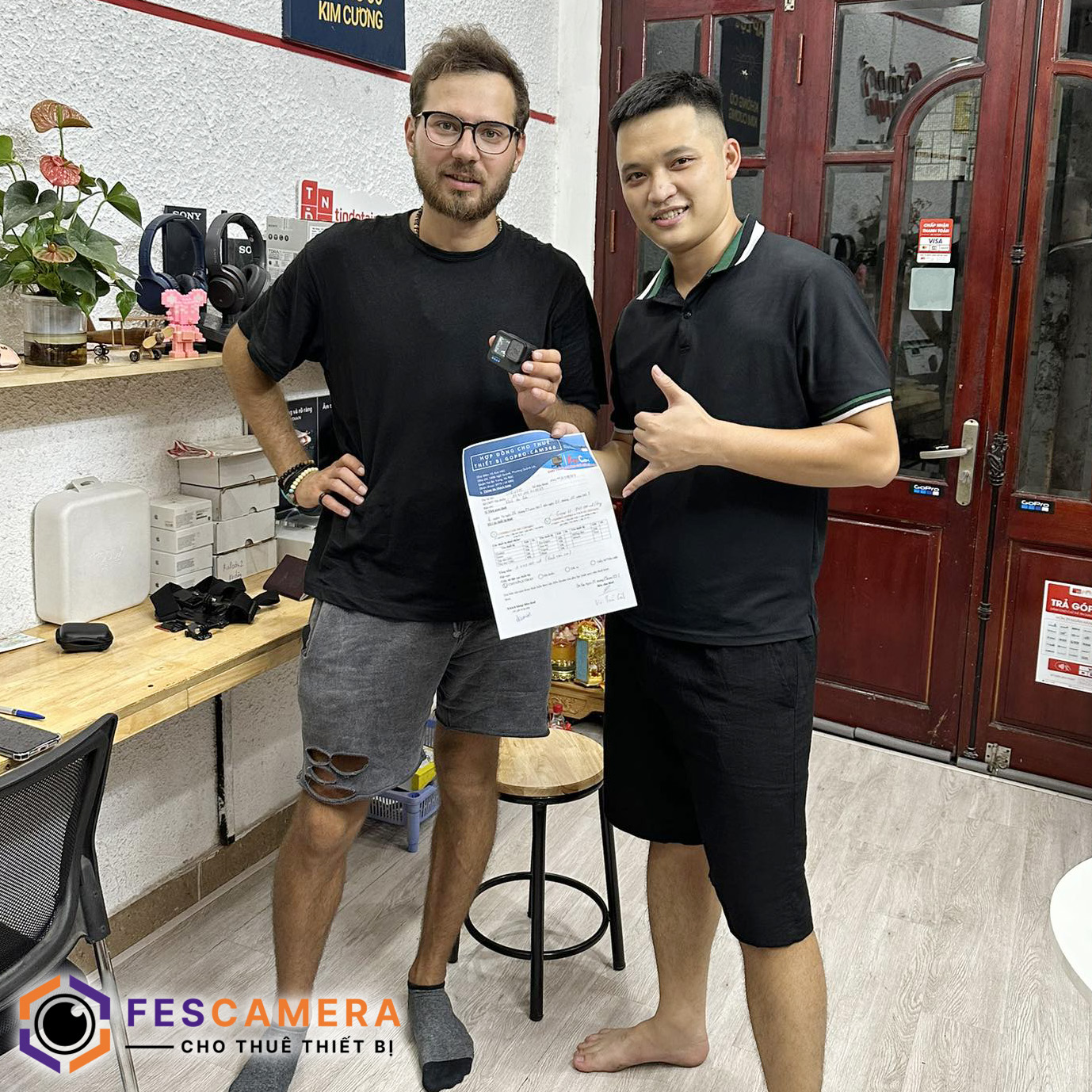 Renting a GoPro or Insta360 in Hanoi